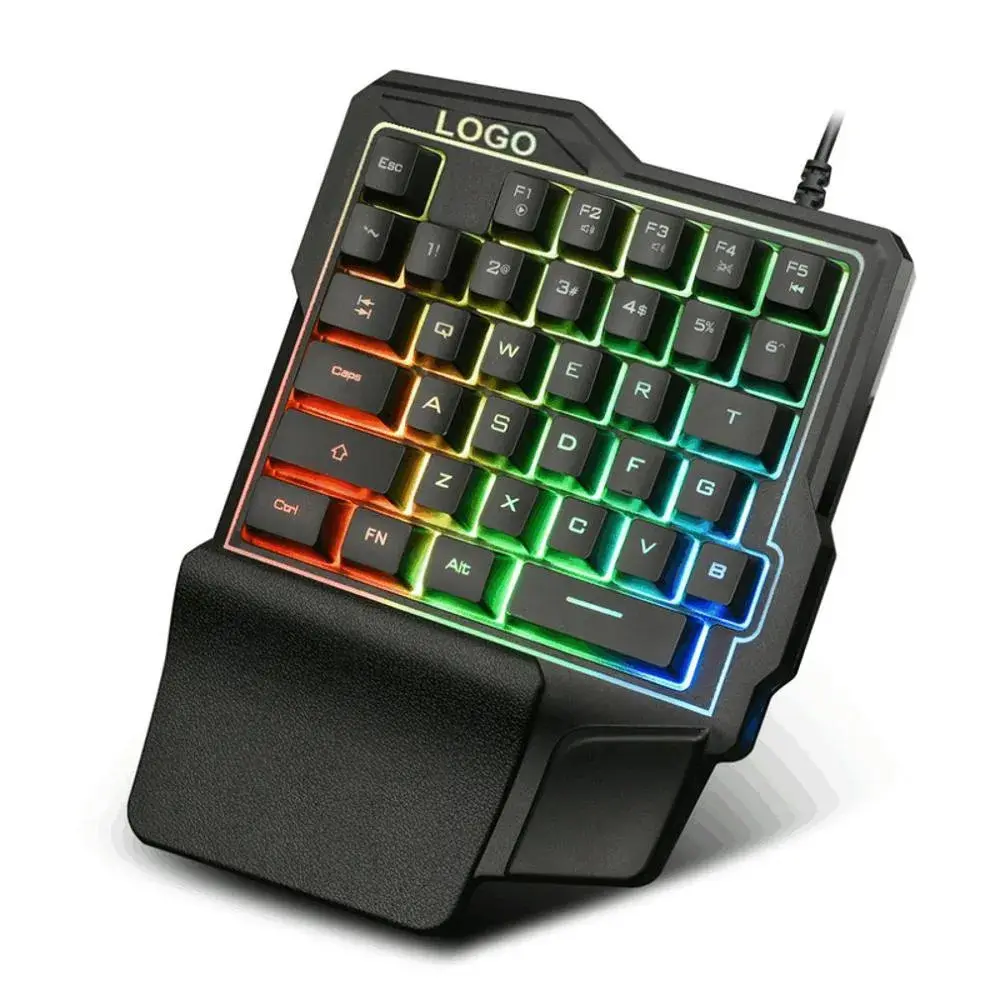 Teclado Gamer Una Mano