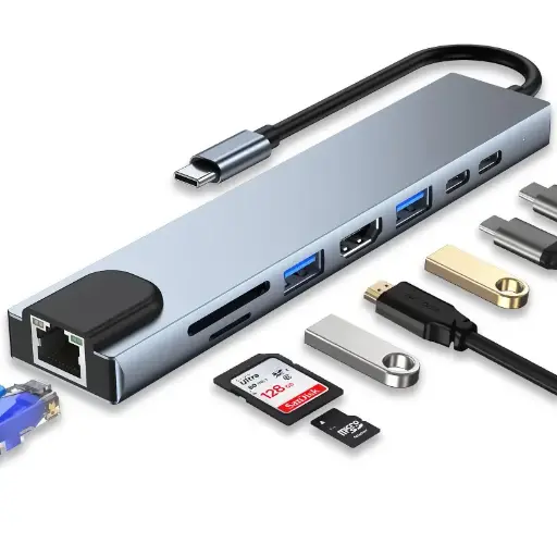 Adaptador 8 En 1
